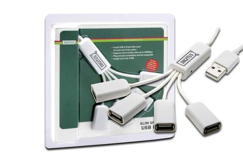 DIGITUS USB-HUB, 4-Port, USB2.0 (DA-70216)