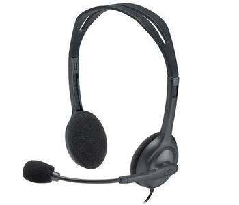 LOGITECH H111 Stereo Headset - Analog (981-000593)