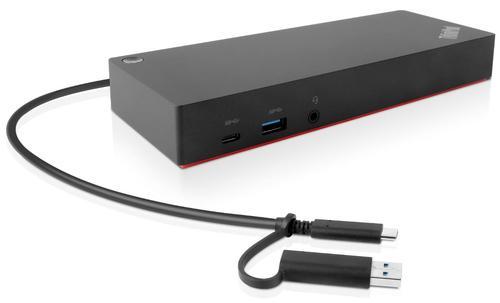 LENOVO ThinkPad Hybrid USB A/C Dock 2xDisplayPort 2xHDMI 2x3840x2160-60Hz 1Gbit LAN 1xUSB-C Front 5xUSB-A 2xUSB2.0 3xUSB3.0 (EU) (40AF0135EU)