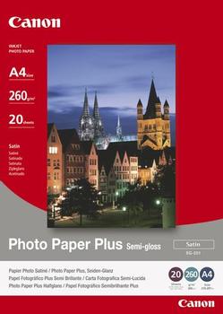 CANON SG-201 semi glossy photo paper inkjet 260g/m2 A4 20 sheets 1-pack (1686B021)