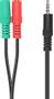 SPEEDLINK SL-450103-BK cable gender changer 3.5mm 2 x 3.5mm Black