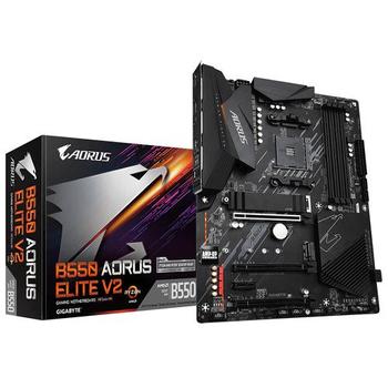 GIGABYTE B550 AORUS ELITE V2 AM4 DDR4 2xM.2 4xSATA HDMI ATX MB (B550 AORUS ELITE V2)