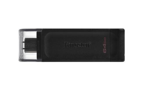 KINGSTON 64GB USB 3.2 DATATRAVELER 70 USB TYPE-C EXT (DT70/64GB)