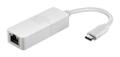 D-LINK D-Link DUB-E130 - Verkabelt - USB Typ-C - Ethernet -Weiß DUB-E130 (Retail)