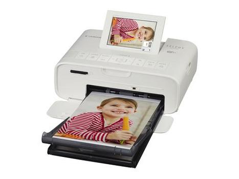 CANON SELPHY CP1300 white Photo printer Display 8.1cm 3.2inch Wi-Fi Printing Airprint Memory Card Slots USB (2235C002)