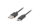 Lanberg cable USB-C(M)->A(M) 3.1 1.8M Black