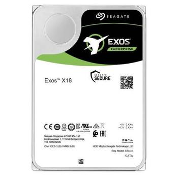 SEAGATE Exos X18 16TB HDD 512E/4KN SATA SATA 6Gb (ST16000NM000J)