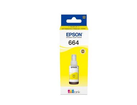 EPSON T6644 ink cartridge yellow 70ml 1-pack (A) (C13T664440)