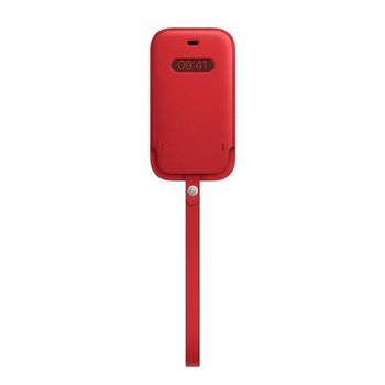 APPLE IPHONE 12 MINI LEATHER SLEEVE WITH MAGSAFE - (PRODUCT)RED ACCS (MHMR3ZM/A)