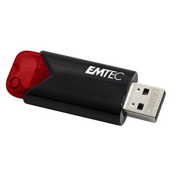 EMTEC B110 Click  3.2 16GB USB 3.2 Gen 1 Sort Rød (ECMMD16GB113)