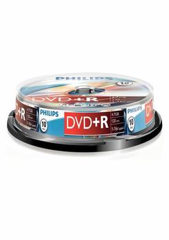 PHILIPS DVD+R DR4S6B10F/ 00 (DR4S6B10F/00)