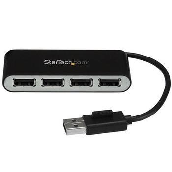 STARTECH 4 PORT PORTABLE USB 2.0 HUB F-FEEDS (ST4200MINI2)