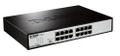 D-LINK 16-Port Layer2 Gigabit Switch green