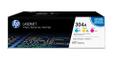 HP 304A original toner cartridge cyan, magenta and yellow standard capacity 3 x 2.800 pages 3-pack