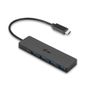 I-TEC USB-C SLIM PASSIVE HUB 4P NO PS WIN AND MAC OS BLACK PERP (C31HUB404)