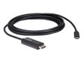 ATEN N UC3238 - Video / audio cable - 24 pin USB-C male to HDMI male - 2.7 m - 4K support