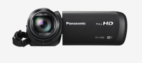 PANASONIC HC-V380 Handheld camcorder 2.51 MP MOS BSI Full HD Black (HC-V380EP-K)
