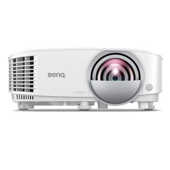 BENQ Q MW826STH - DLP projector - portable - 3D - 3500 ANSI lumens - WXGA (1280 x 800) - 16:10 - 720p - short-throw fixed lens (9H.JMW77.13E)