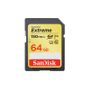SANDISK Memory card SanDisk Extreme SDXC 64GB 150/60 MB/s V30 UHS-I U3 (SDSDXV6-064G-GNCIN)