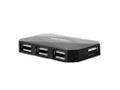NATEC NHU-0647 interface hub USB 2.0 480 Mbit/s Black