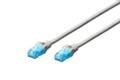 DIGITUS CAT 5e U-UTP patch cable. PVC