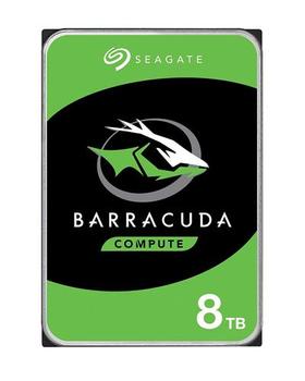 SEAGATE Desktop Barracuda 5400 8TB HDD 5400rpm SATA serial ATA 6Gb/s NCQ 256MB cache 8,9cm 3,5inch BLK (ST8000DM004)