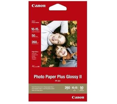 CANON PP-201 plus photo paper inkjet 260g/m2 4x6 inch 50 sheets 1-pack (2311B003)
