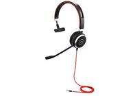 JABRA EVOLVE 40 UC Mono headset only with 3.5mm Jack (without USB Controller),  headband, discret boomarm (14401-09)