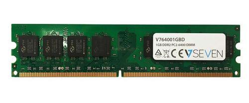 V7 1GB DDR2 800MHZ CL6 NON ECC DIMM PC2-6400 1.8V LEG MEM (V764001GBD)