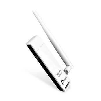 TP-LINK N150 WLAN High Gain USB Adapter, Atheros-Chipsatz,  1T1R, 2,4GHz, 802.11b/ g/ n,  removeable antenna (TL-WN722N)