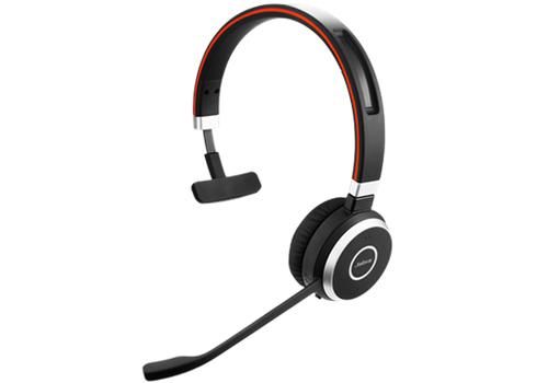 JABRA EVOLVE 40 MS Mono USB Headband Noise cancelling USB connector with mute-button and volume control on the cord (6393-823-109)
