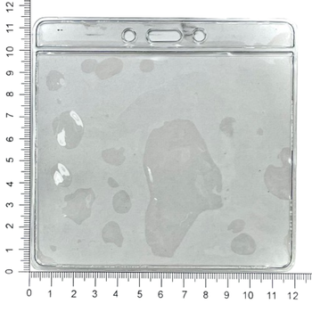 Plastlomme Navneskilt Mykplast 3 Hull Bxh 95X110mm (100163023)