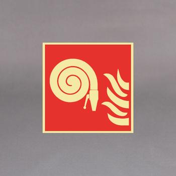 Skilt plast 2025 "Brannslange" 20x20cm (100198159)