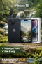 APPLE iPhone 15 15.5 cm (6.1") Dual SIM iOS 17 5G USB Type-C 128 GB Black - BRUGT - MEGET GOD STAND