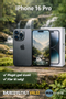 APPLE iPhone 16 Pro 128GB Desert Titanium - 6.3 " - 128 GB - 5G - Sand - BRUGT - MEGET GOD STAND