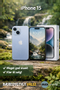 APPLE iPhone 15 15.5 cm (6.1") Dual SIM iOS 17 5G USB Type-C 128 GB Blue - 6.1 " - 128 GB - 5G - Blue - BRUGT - MEGET GOD STAND
