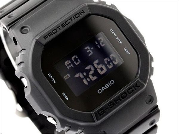 CASIO G-Shock DW-5600 - Klokke - Svart (DW-5600BB-1ER)