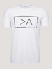 Greater Than A Base Logo - T-skjorte - Hvit (1801005-100)