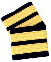 Uniform Luftfart - 2 gullstriper - Norge - Distinksjoner