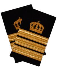 Uniform Skipsfart Los - 3 gullstriper - Norge - Distinksjoner