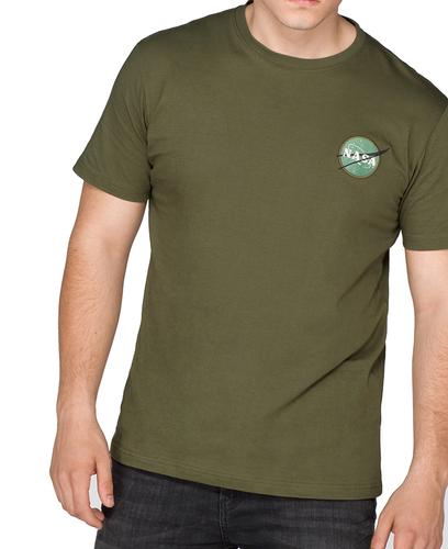 Alpha Industries Space Shuttle T - T-skjorte - Dark Green (176507-257)