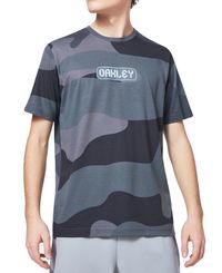 Oakley Digit Camo Ss Tee - Herre - T-skjorte - Grey Camouflage (FOA400036-98C)
