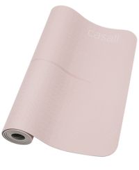 Casall Yoga Mat Position 4mm - Matte - Lucky Pink/Grey (53301-307)