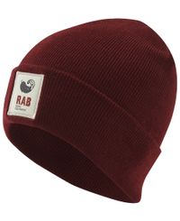 Rab Essential -  - Lue - Oxblood Red - (QAA-65-OB)