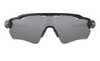 Oakley Radar EV Black Polarized - Sportsbriller - Prizm Black (OO9208-51)