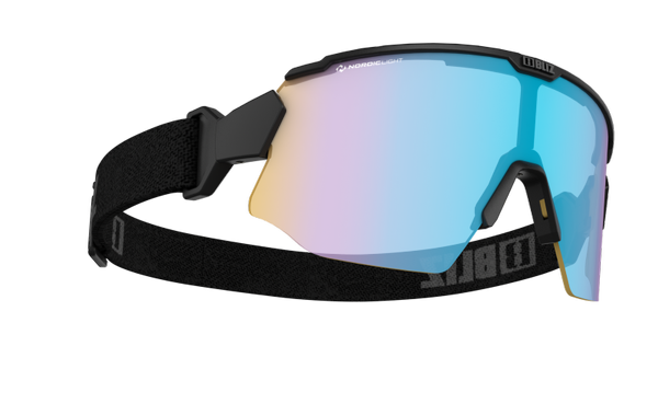 Bliz Breeze Nano Optics Black - Sportsbriller - Nordic Light Begonia (52102-13N)