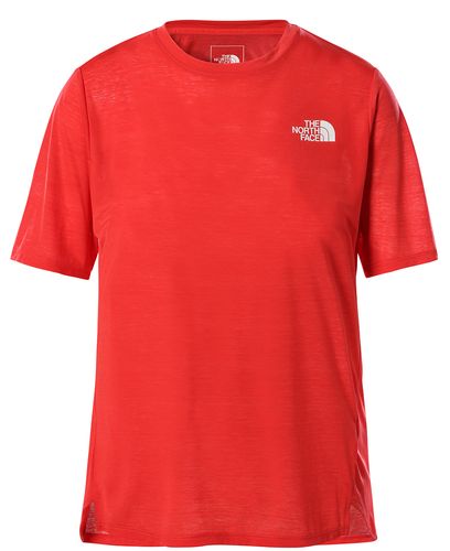 The North Face W Up With The Sun - T-skjorte - Horizon Red (0A538XV331)