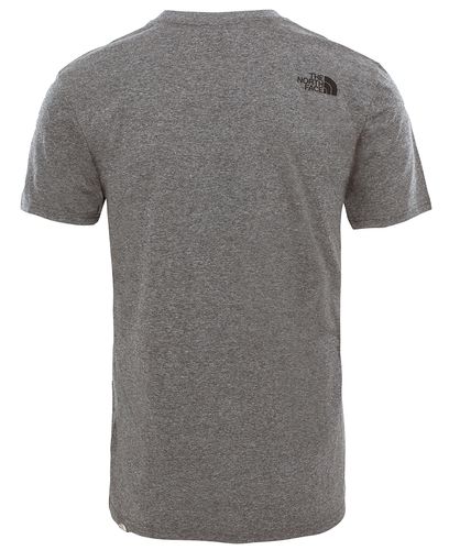 The North Face M Simple Dome - T-skjorte - Grey Heather (0A2TX5JBV1)