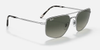 RAY-BAN RB3666 Polished Silver - Solbriller - Grey (RB3666-003/7156)