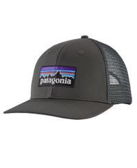 Patagonia P-6 Logo Trucker - Caps - Forge Grey (P38289-FGE-OS)